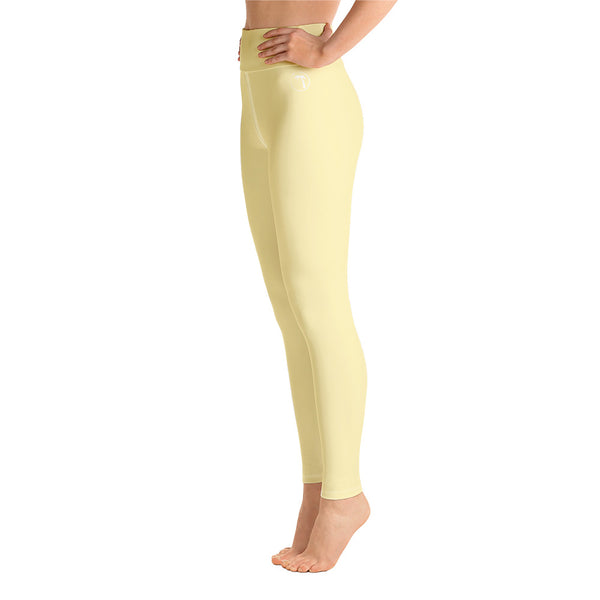 Tayrona Soft Yellow Yoga Leggings