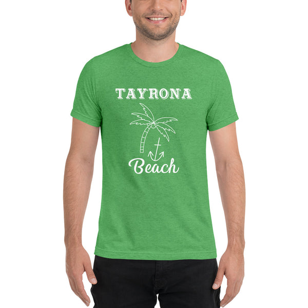 Tayrona Beach Men's Tri Blend T-shirt