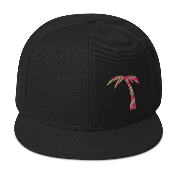 Tayrona Tri-Color Palm Tree Snapback Hat