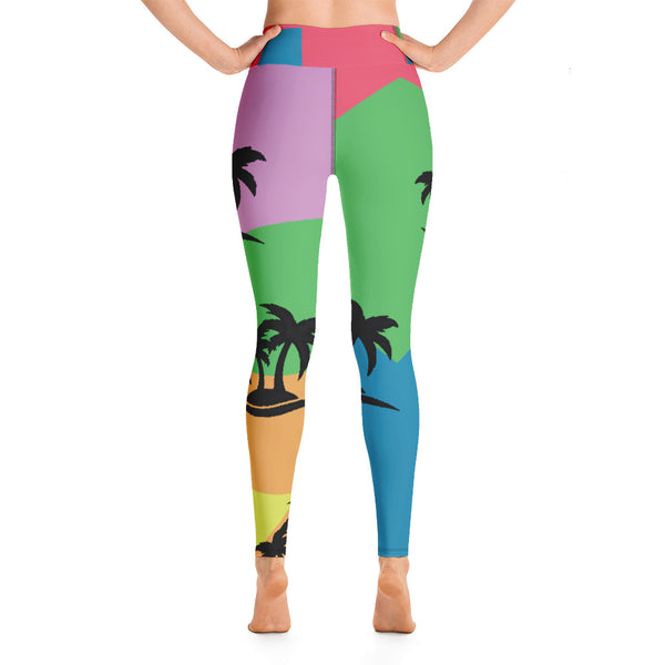 Tayrona Abstract Yoga Leggings