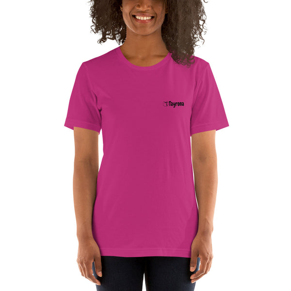 Tayrona Womens T-shirt with Beach Art